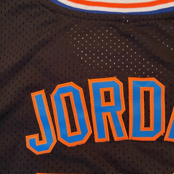 Men’s Space Jam “Tune Squad” Michael Jordan Black Basketball Jersey - Picture 9 of 10